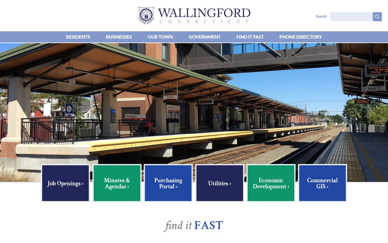 Wallingford Connecticut Town Website